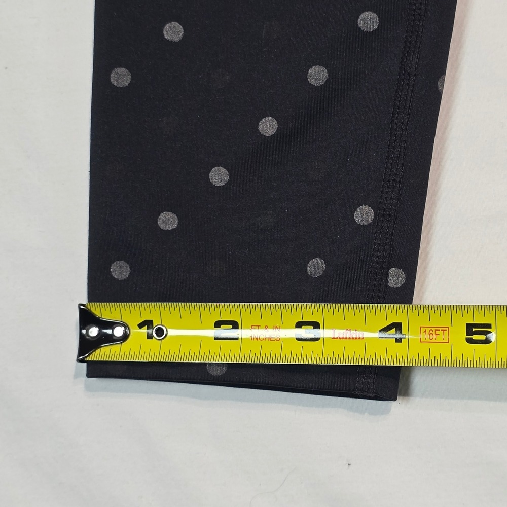 Nike Dri-FIT Womens Black Reflective Polka Dot Running Leggings CJ5567-10 Size M - Picture 12 of 16